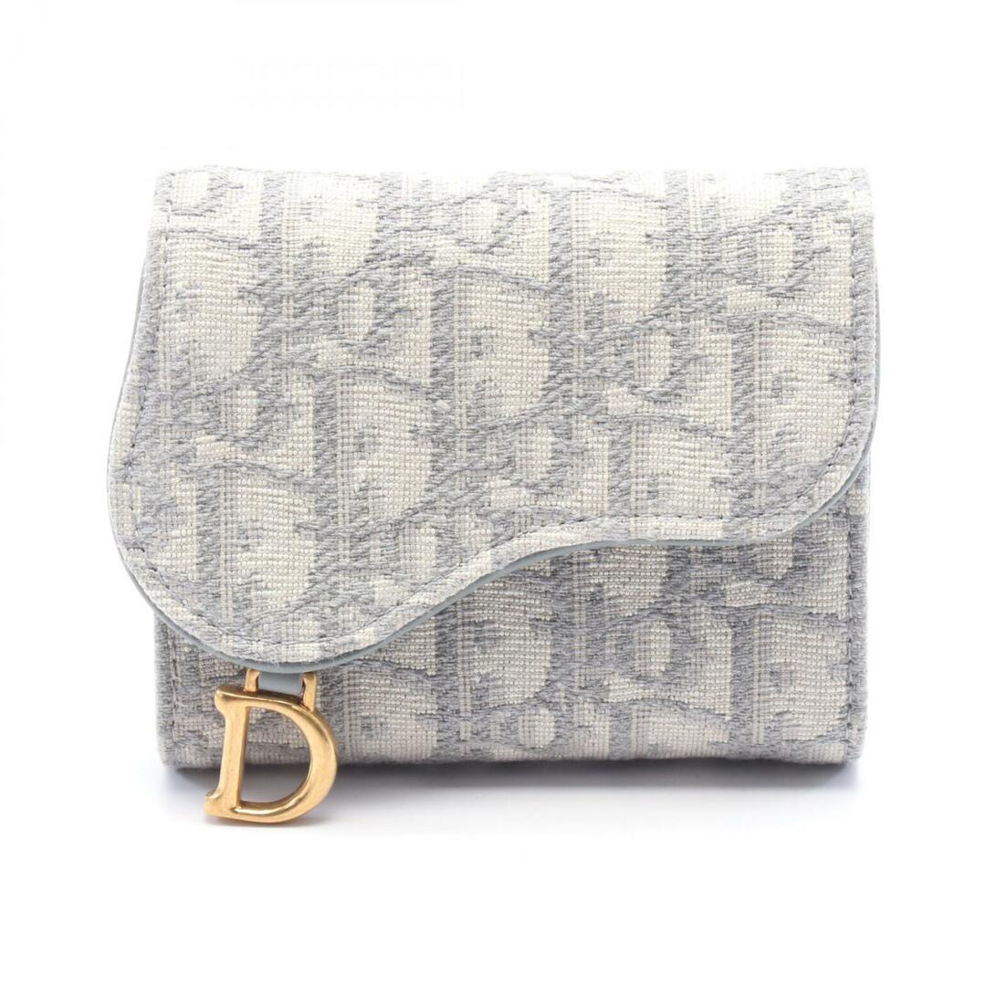 Dior - Dior ディオール 三つ折り財布 SADDLE サドル オブリーク Dior - Dior ディオール 三つ折り財布 SADDLE サドル オブリーク