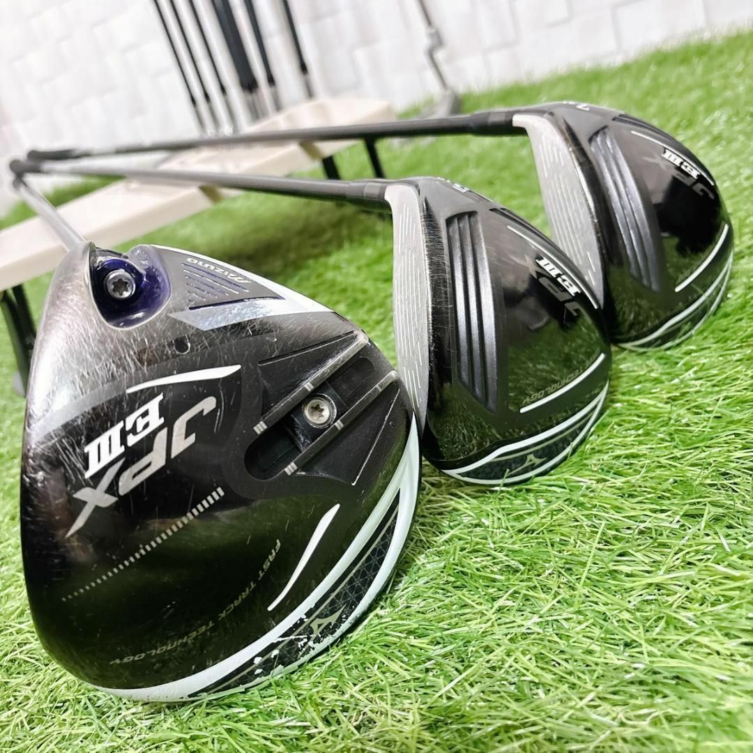 MIZUNO - ミズノ JPX EⅢ E3 SV メンズゴルフセット 初心者 13本 MIZUNO - ミズノ JPX EⅢ E3 SV メンズゴルフセット 初心者 13本