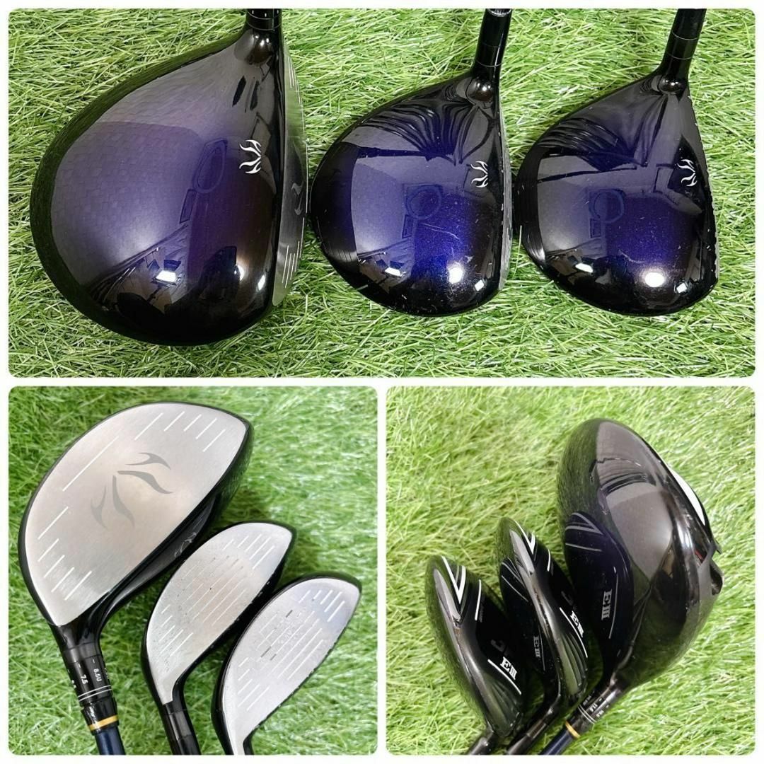 MIZUNO - ミズノ JPX EⅢ E3 SV メンズゴルフセット 初心者 13本 MIZUNO - ミズノ JPX EⅢ E3 SV メンズゴルフセット 初心者 13本
