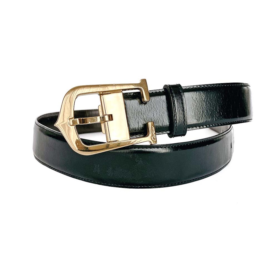 Cartier - Cartier カルティエ Cアロンジェ ベルト ブラック 黒 Cartier - Cartier カルティエ Cアロンジェ ベルト ブラック 黒