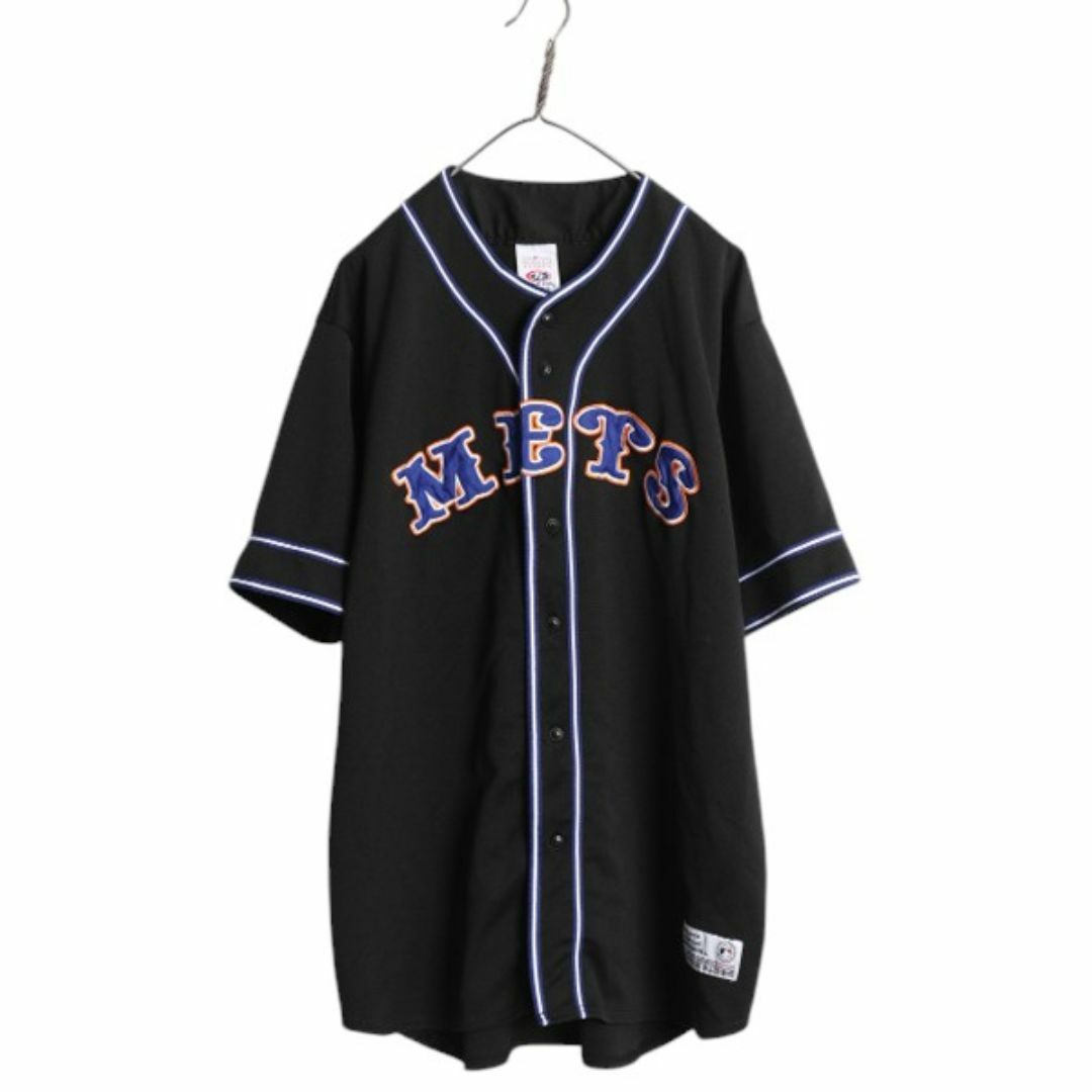 大特価市 MLB シャツ ベースボール メッツ トゥルーファン オフィシャル ユニフォームシャツ