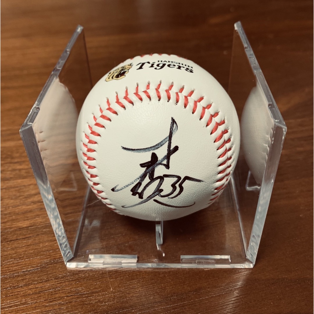 大人気新品をすべて 阪神タイガース才木浩人投手直筆サインボール 新品ケース カード付き 記念グッズ