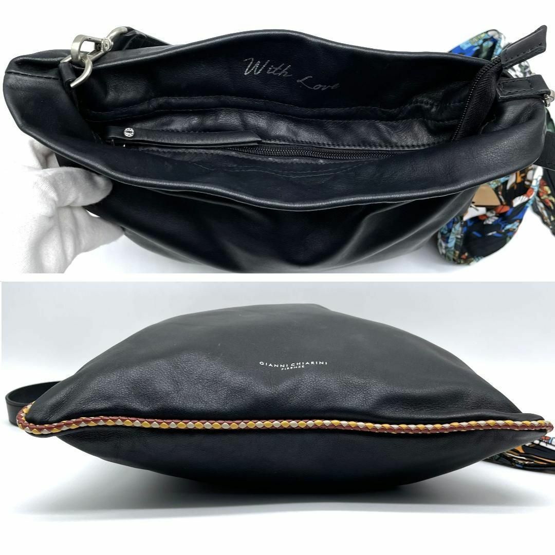 GIANNI CHIARINI - 【レア良品】ジャンニキャリーニ レザー ワン GIANNI CHIARINI - 【レア良品】ジャンニキャリーニ レザー ワン