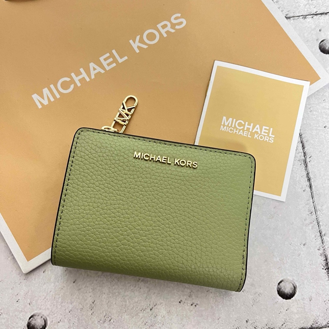 MICHAEL KORS - マイケルコース☆新品☆ EMPIRE レザー 二つ折り MICHAEL KORS - マイケルコース☆新品☆ EMPIRE レザー 二つ折り