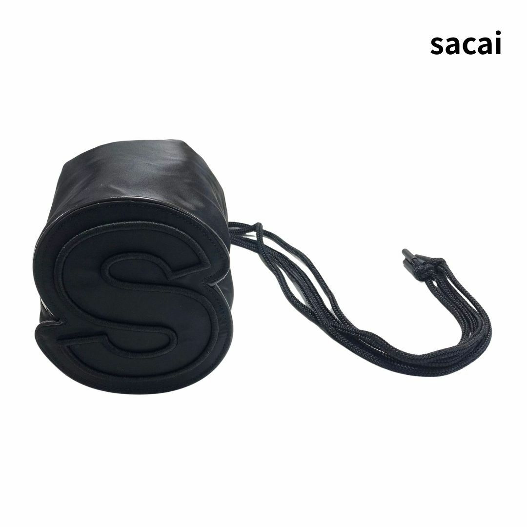 sacai - 美品 sacai サカイ S ナイロン 巾着 ショルダーバッグ sacai - 美品 sacai サカイ S ナイロン 巾着 ショルダーバッグ