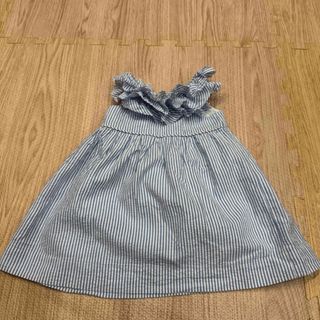 Ralph Lauren - ラルフローレンキッズ♡70センチサッカーブルー Ralph Lauren - ラルフローレンキッズ♡70センチサッカーブルー