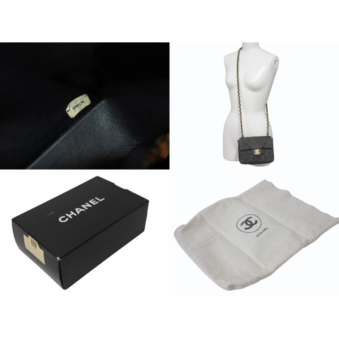 CHANEL - CHANEL シャネル デニム ミニマトラッセ 17 チェーン CHANEL - CHANEL シャネル デニム ミニマトラッセ 17 チェーン
