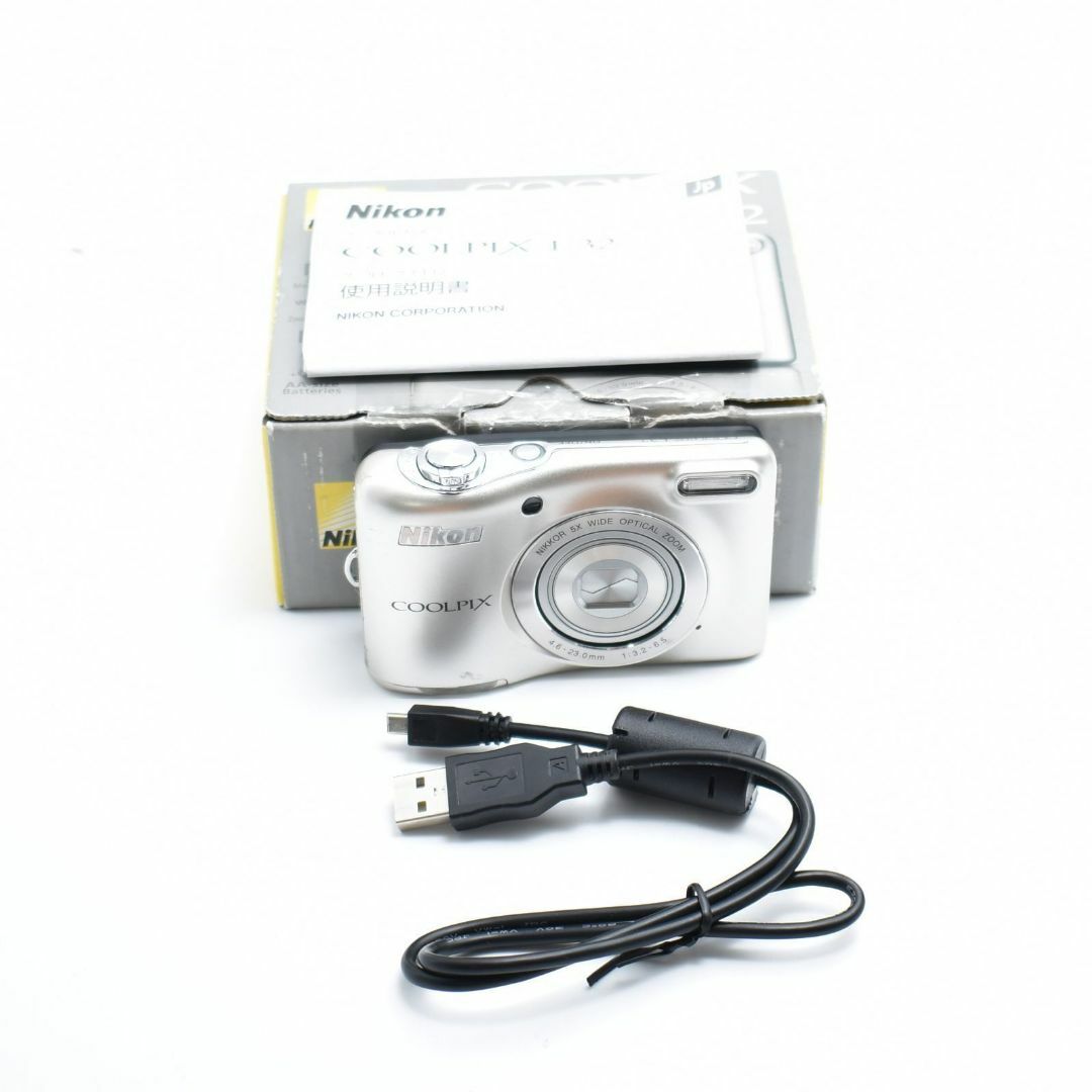 B#7779 Nikon L32 シルバー の通販 by Makana,store|ラクマ B#7779 Nikon L32 シルバー の通販 by Makana,store|ラクマ