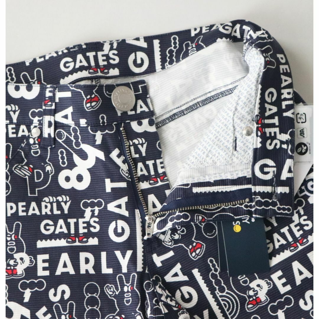 PEARLY GATES - 新品【パーリーゲイツ】ストレッチ キャラクター PEARLY GATES - 新品【パーリーゲイツ】ストレッチ キャラクター