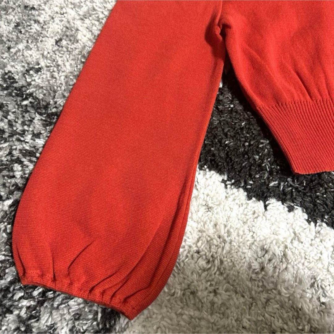M'S GRACY - エムズグレイシー ショート丈 カーディガン レッド M'S GRACY - エムズグレイシー ショート丈 カーディガン レッド