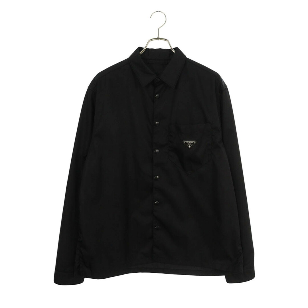 PRADA - プラダ SC514 S202 1WQ8 リナイロン三角プレートシャツ PRADA - プラダ SC514 S202 1WQ8 リナイロン三角プレートシャツ