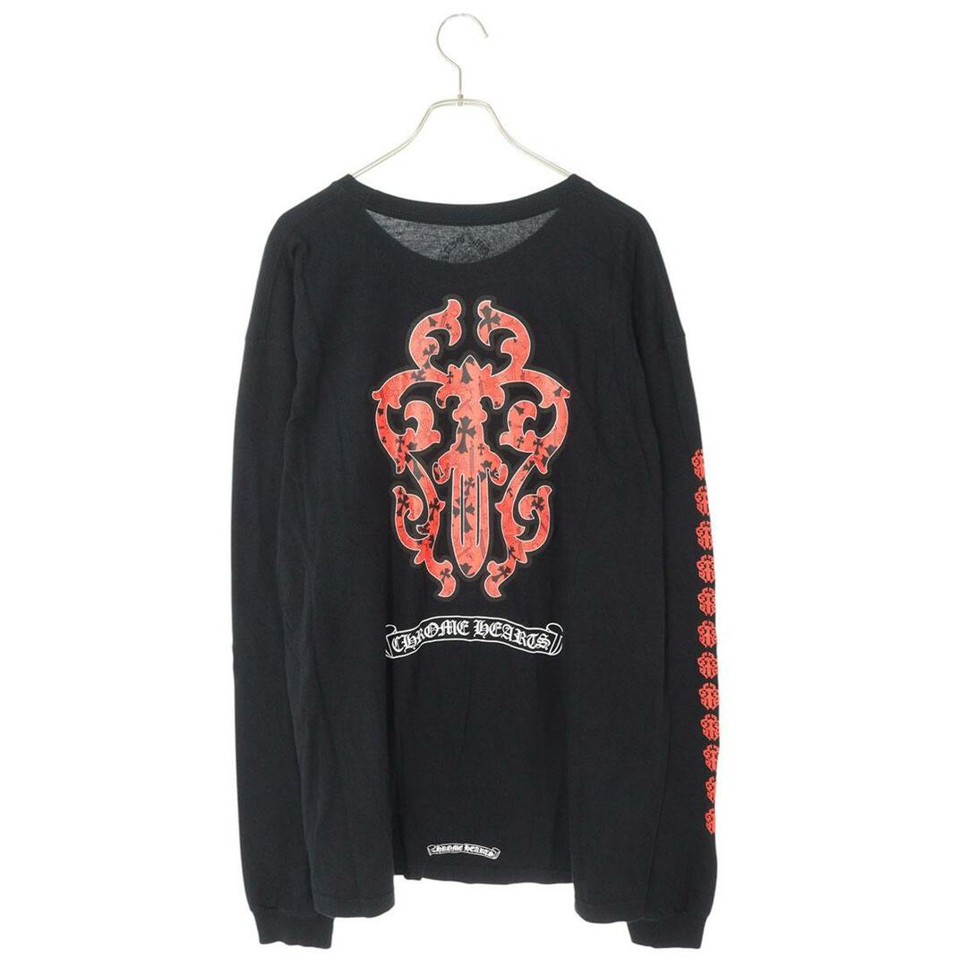 Chrome Hearts - クロムハーツ CH L/S /1 バックダガープリント Chrome Hearts - クロムハーツ CH L/S /1 バックダガープリント