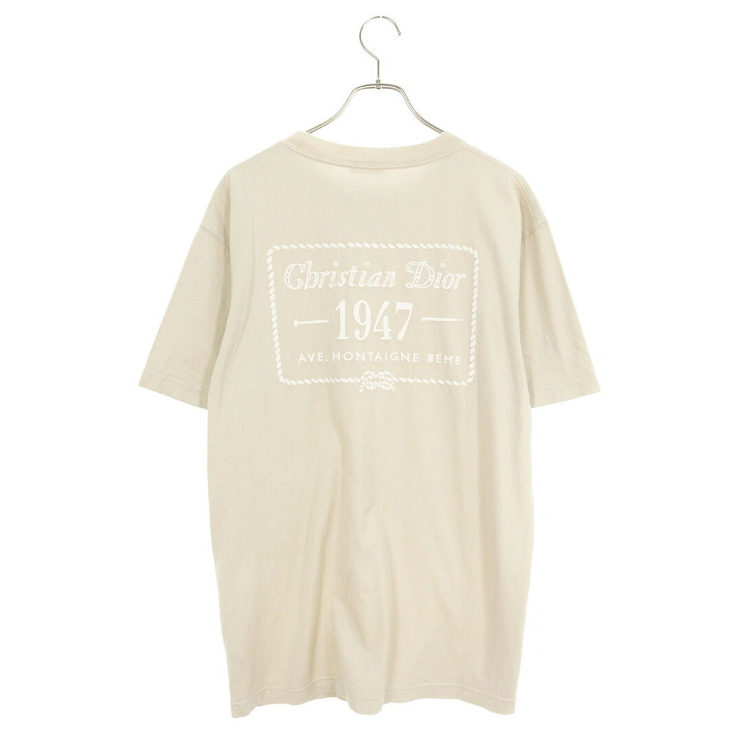 Dior - ディオール 243J634A0677 ロゴ刺繍Tシャツ メンズ Mの Dior - ディオール 243J634A0677 ロゴ刺繍Tシャツ メンズ Mの