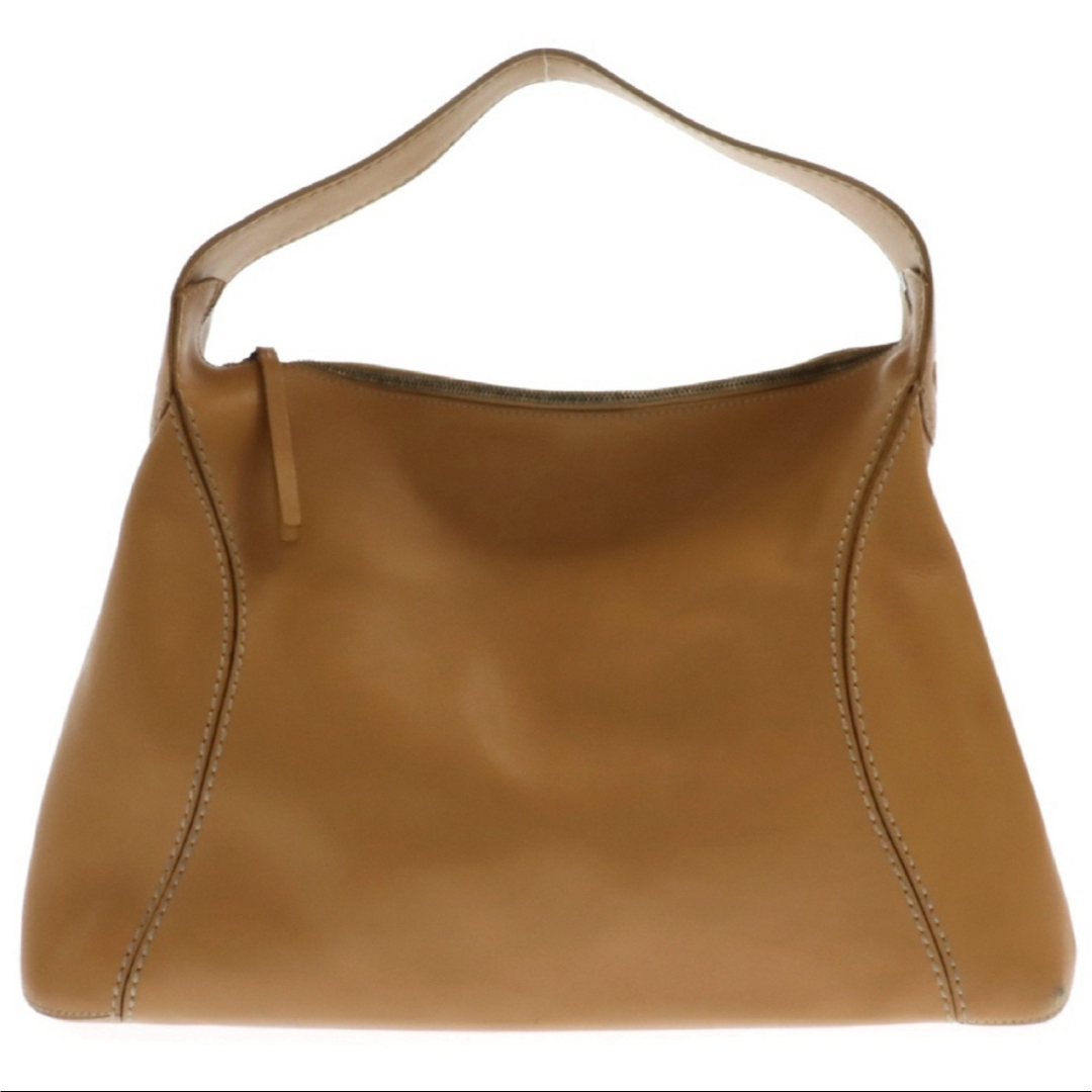 TOD'S - TOD'S トッズ ロゴエンボス ワンショルダー レザー TOD'S - TOD'S トッズ ロゴエンボス ワンショルダー レザー