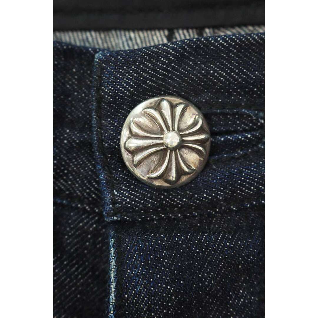Chrome Hearts - クロムハーツ DNM PANTS CRS BTN INDIGO クロス Chrome Hearts - クロムハーツ DNM PANTS CRS BTN INDIGO クロス