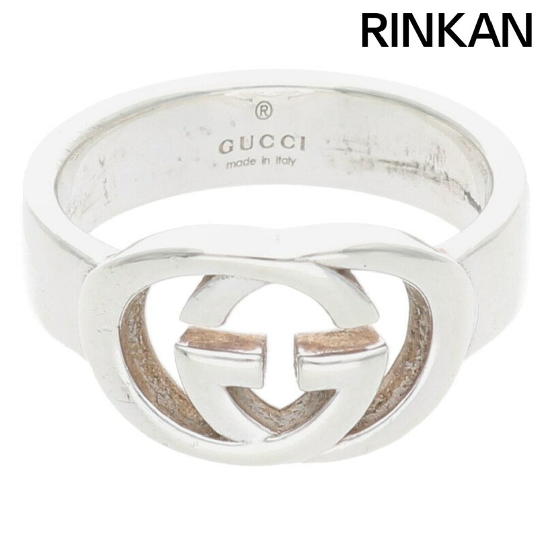 GUCCI - グッチ インターロッキングGシルバーリング メンズ 13 GUCCI - グッチ インターロッキングGシルバーリング メンズ 13