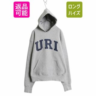 90s USA製 カレッジ プリント スウェット フード パーカー 90s USA製 カレッジ プリント スウェット フード パーカー