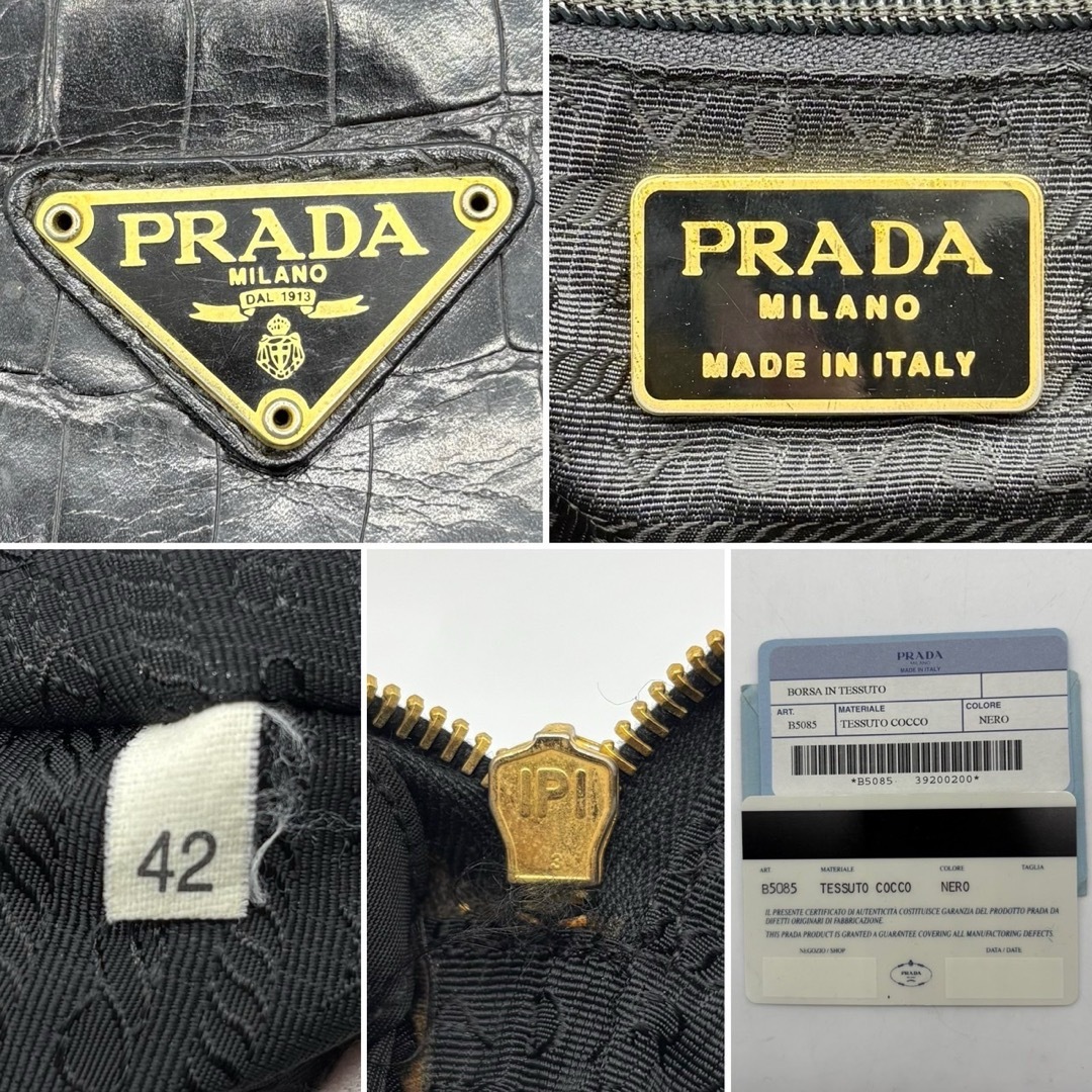 PRADA - ギャランティ付✨プラダ リュックサック 三角ロゴ PRADA - ギャランティ付✨プラダ リュックサック 三角ロゴ