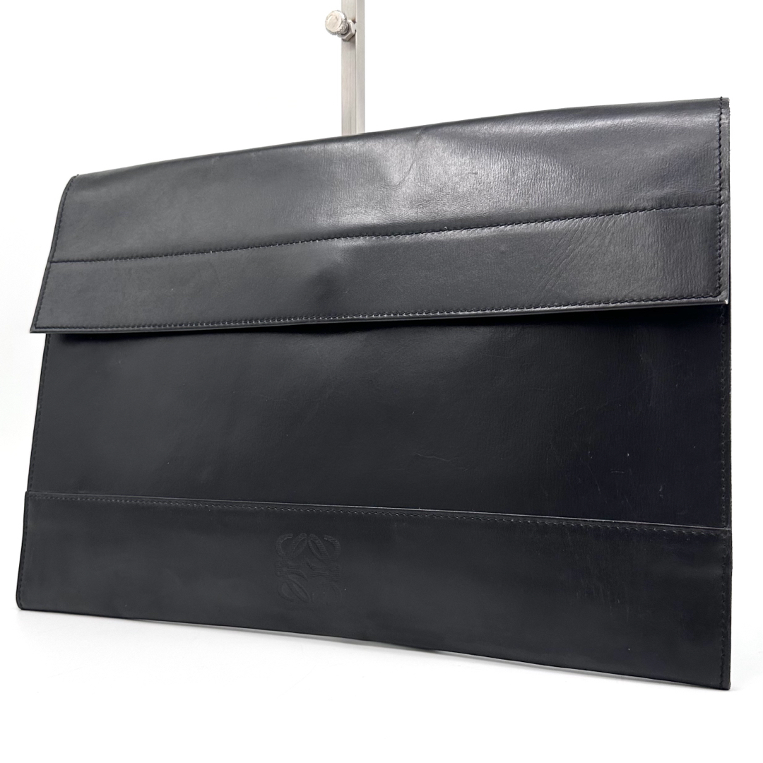 LOEWE - 極美品✨LOEWE クラッチバッグ A4可 アナグラム LOEWE - 極美品✨LOEWE クラッチバッグ A4可 アナグラム