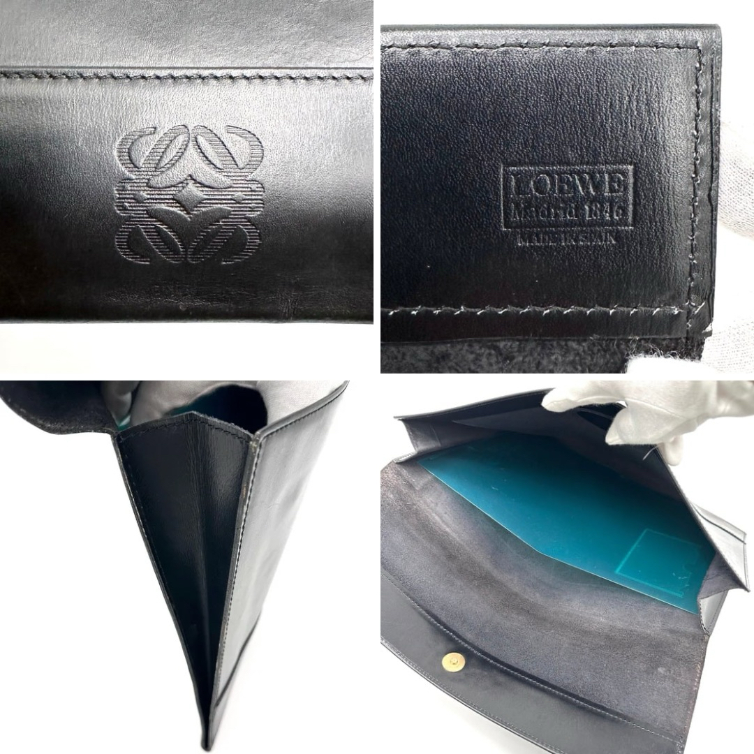 LOEWE - 極美品✨LOEWE クラッチバッグ A4可 アナグラム LOEWE - 極美品✨LOEWE クラッチバッグ A4可 アナグラム