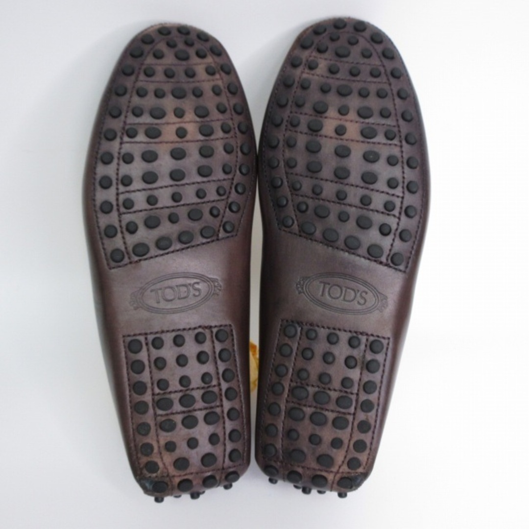 TOD'S - トッズ TOD'S ドライビングシューズ レザー ブラウン 6A TOD'S - トッズ TOD'S ドライビングシューズ レザー ブラウン 6A