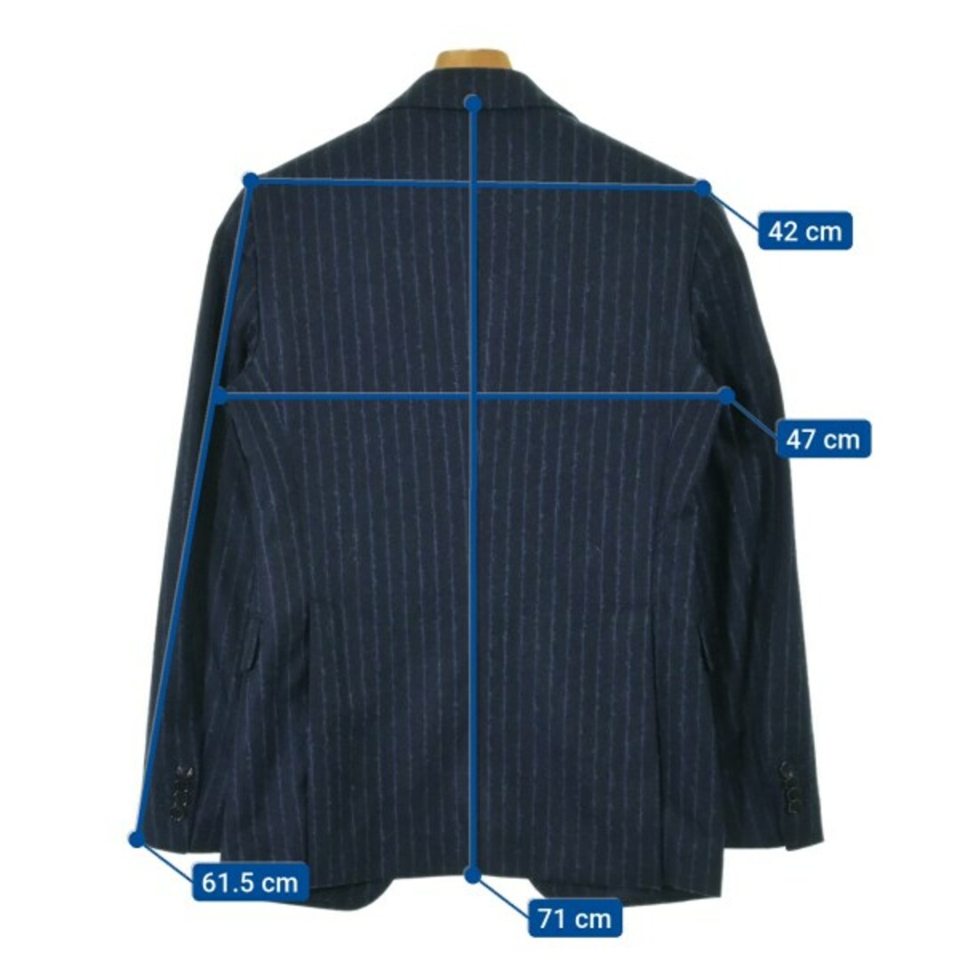 TAGLIATORE - TAGLIATORE ビジネス 44/44(S位) 紺x青(ストライプ TAGLIATORE - TAGLIATORE ビジネス 44/44(S位) 紺x青(ストライプ