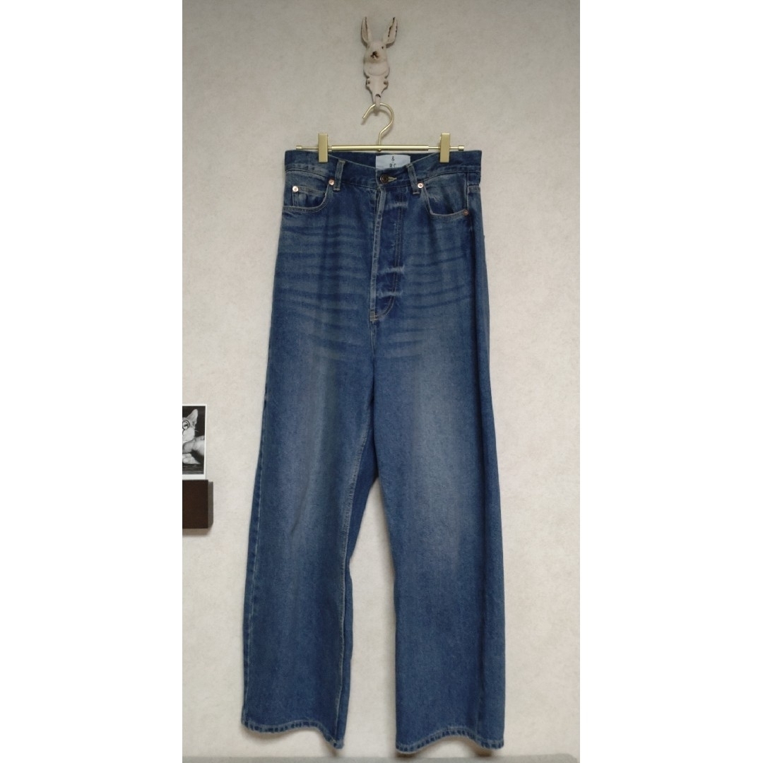 Curensology - カレンソロジー <&RC>ワイドルーズデニムパンツ Curensology - カレンソロジー <&RC>ワイドルーズデニムパンツ