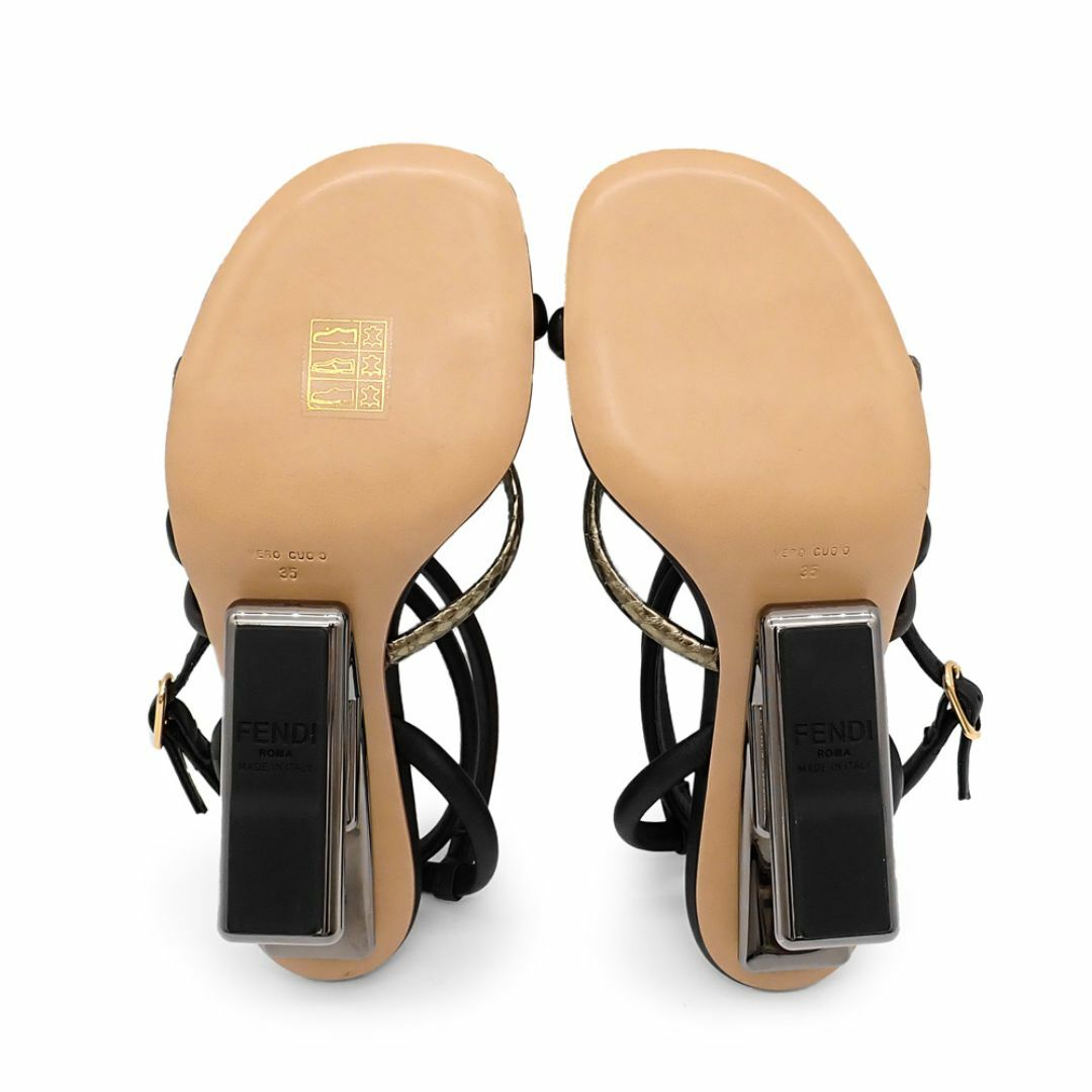 FENDI - 未使用品 フェンディ ファースト Fシェイプヒール FENDI - 未使用品 フェンディ ファースト Fシェイプヒール