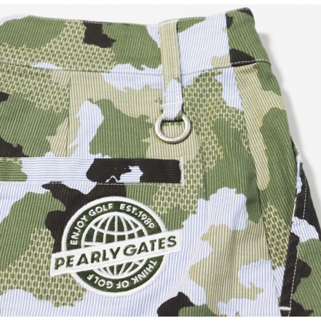 PEARLY GATES - 《パーリーゲイツ》新品 ストレッチ カモフラ柄 PEARLY GATES - 《パーリーゲイツ》新品 ストレッチ カモフラ柄