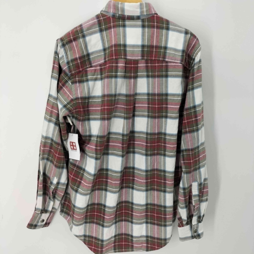 古着 ランズエンド LANDS END 長袖 ボタンダウンチェックシャツ