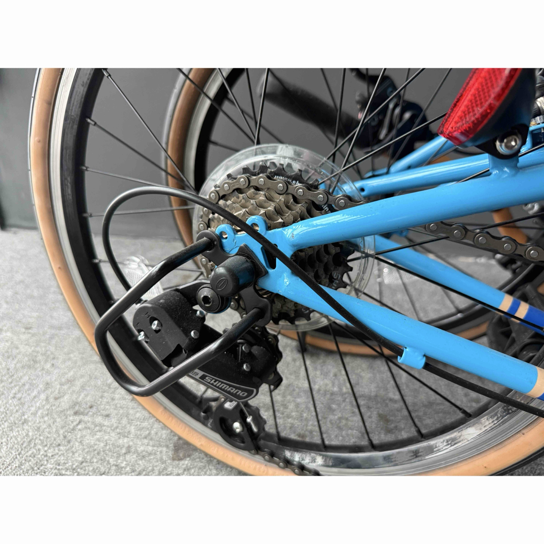 美品 新品未使用 Panther 20インチ折りたたみ自転車 スカイ 美品 新品未使用 Panther 20インチ折りたたみ自転車 スカイ