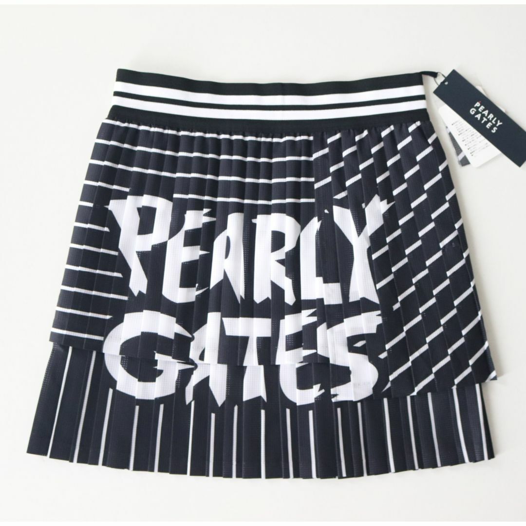 PEARLY GATES - 新品【パーリーゲイツ】ウエスト総ゴム プリーツ PEARLY GATES - 新品【パーリーゲイツ】ウエスト総ゴム プリーツ