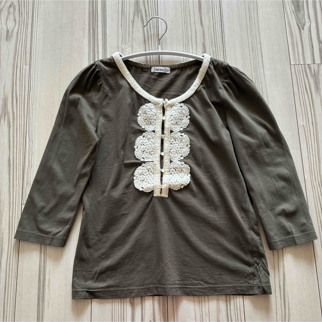 Lois CRAYON - 新品Lois CRAYONカットソー トップス ブラウス 春 Lois CRAYON - 新品Lois CRAYONカットソー トップス ブラウス 春