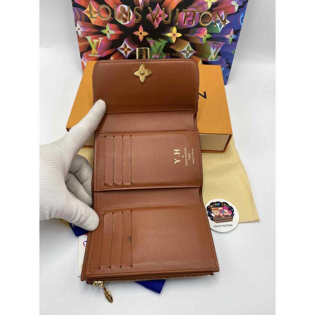 LOUIS VUITTON - 美品 ルイヴィトン ポルトフォイユフラワー LOUIS VUITTON - 美品 ルイヴィトン ポルトフォイユフラワー