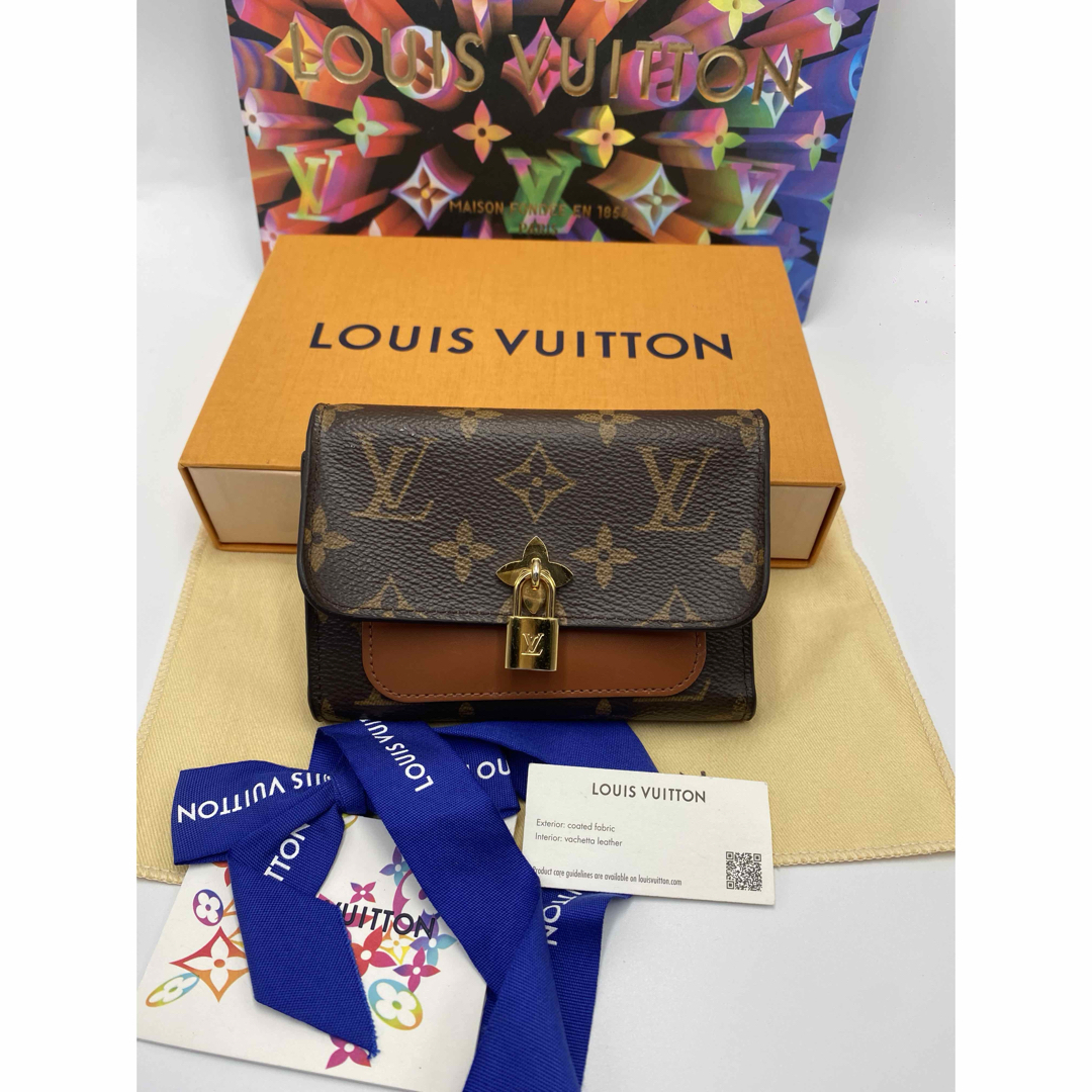 LOUIS VUITTON - 美品 ルイヴィトン ポルトフォイユフラワー LOUIS VUITTON - 美品 ルイヴィトン ポルトフォイユフラワー