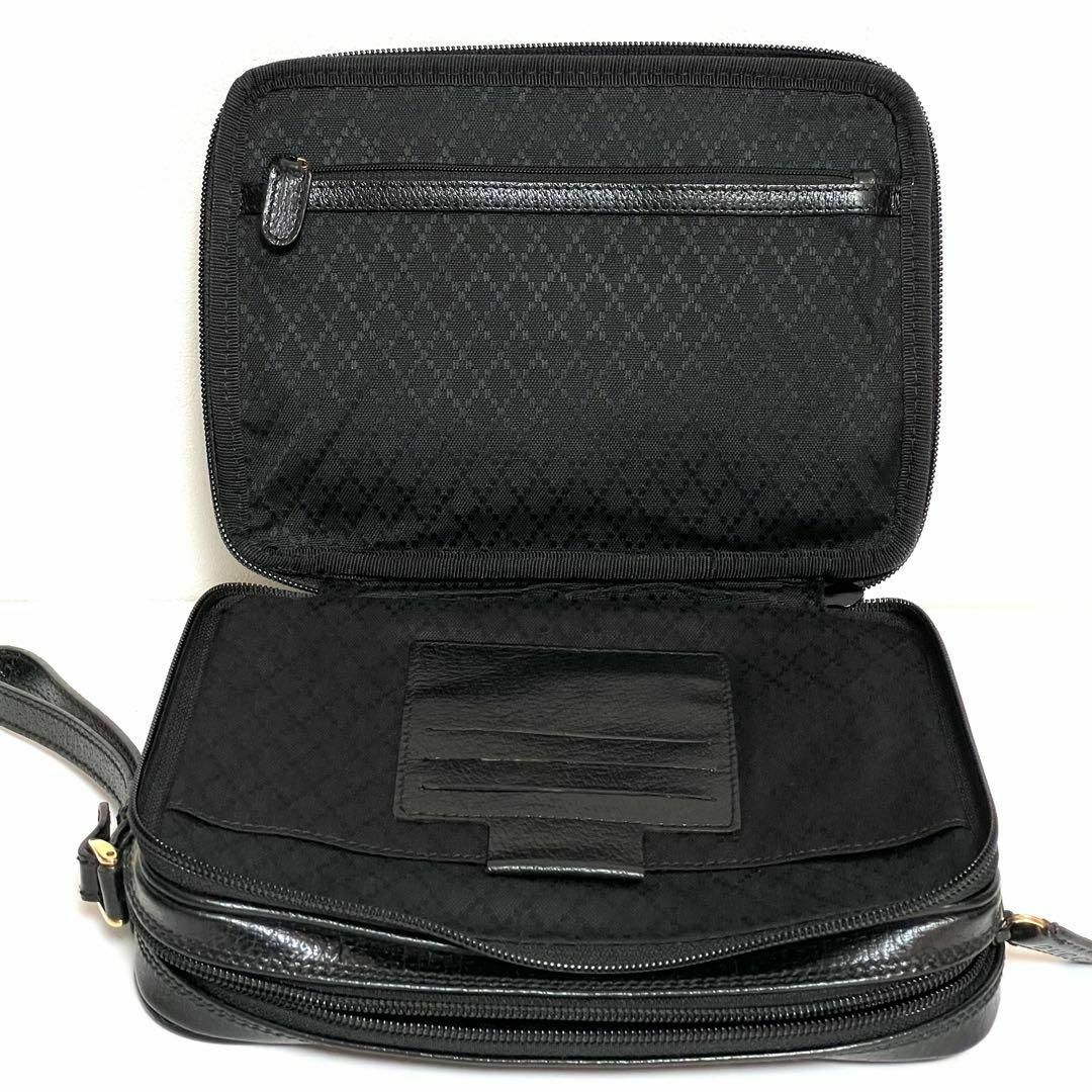 GUCCI - ✨極美品✨GUCCI グッチ レザー クラッチバッグ リスト GUCCI - ✨極美品✨GUCCI グッチ レザー クラッチバッグ リスト
