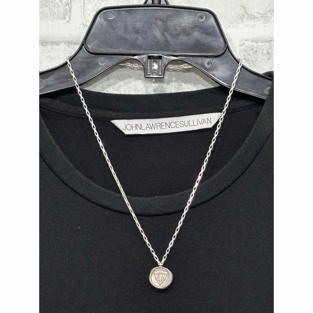 GUCCI - 美品 グッチ GUCCI クレスト コイン ネックレストップの GUCCI - 美品 グッチ GUCCI クレスト コイン ネックレストップの