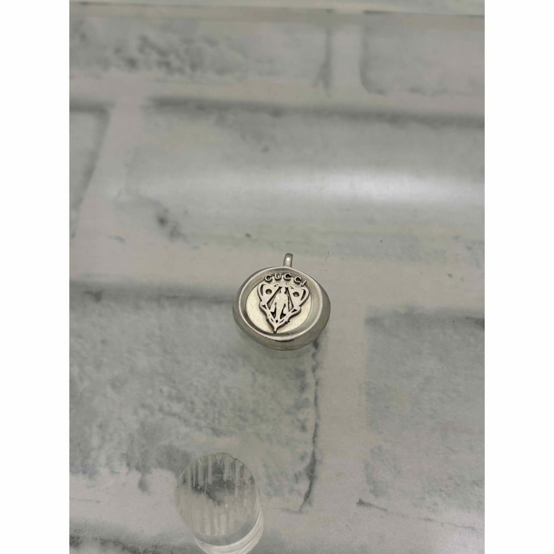 GUCCI - 美品 グッチ GUCCI クレスト コイン ネックレストップの GUCCI - 美品 グッチ GUCCI クレスト コイン ネックレストップの
