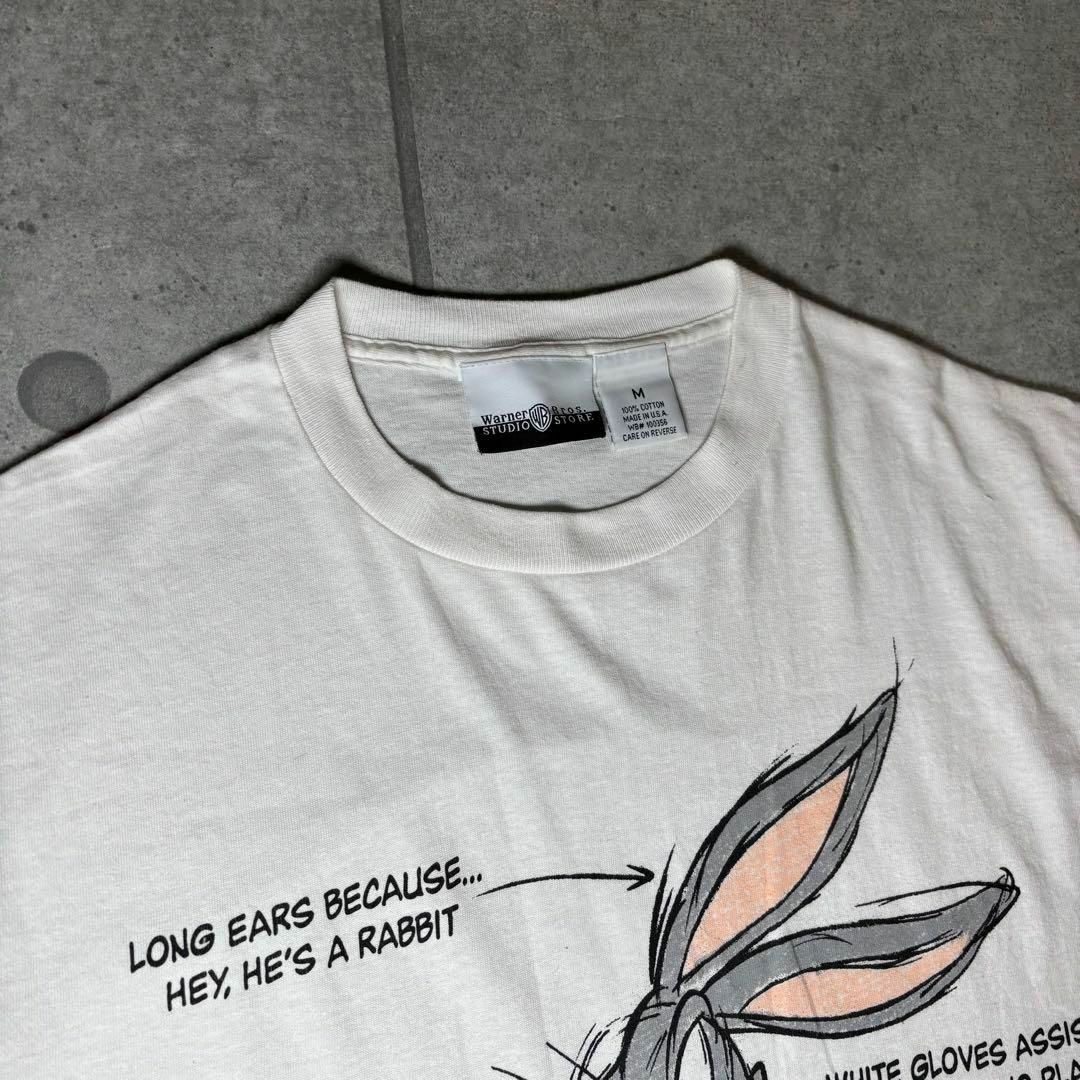 MADE IN USA - バッグスバニー ワーナーブラザーズ Tシャツ USA MADE IN USA - バッグスバニー ワーナーブラザーズ Tシャツ USA