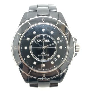 CHANEL - CHANELシャネル◇J12セラミック38mmラバーベルト CHANEL - CHANELシャネル◇J12セラミック38mmラバーベルト