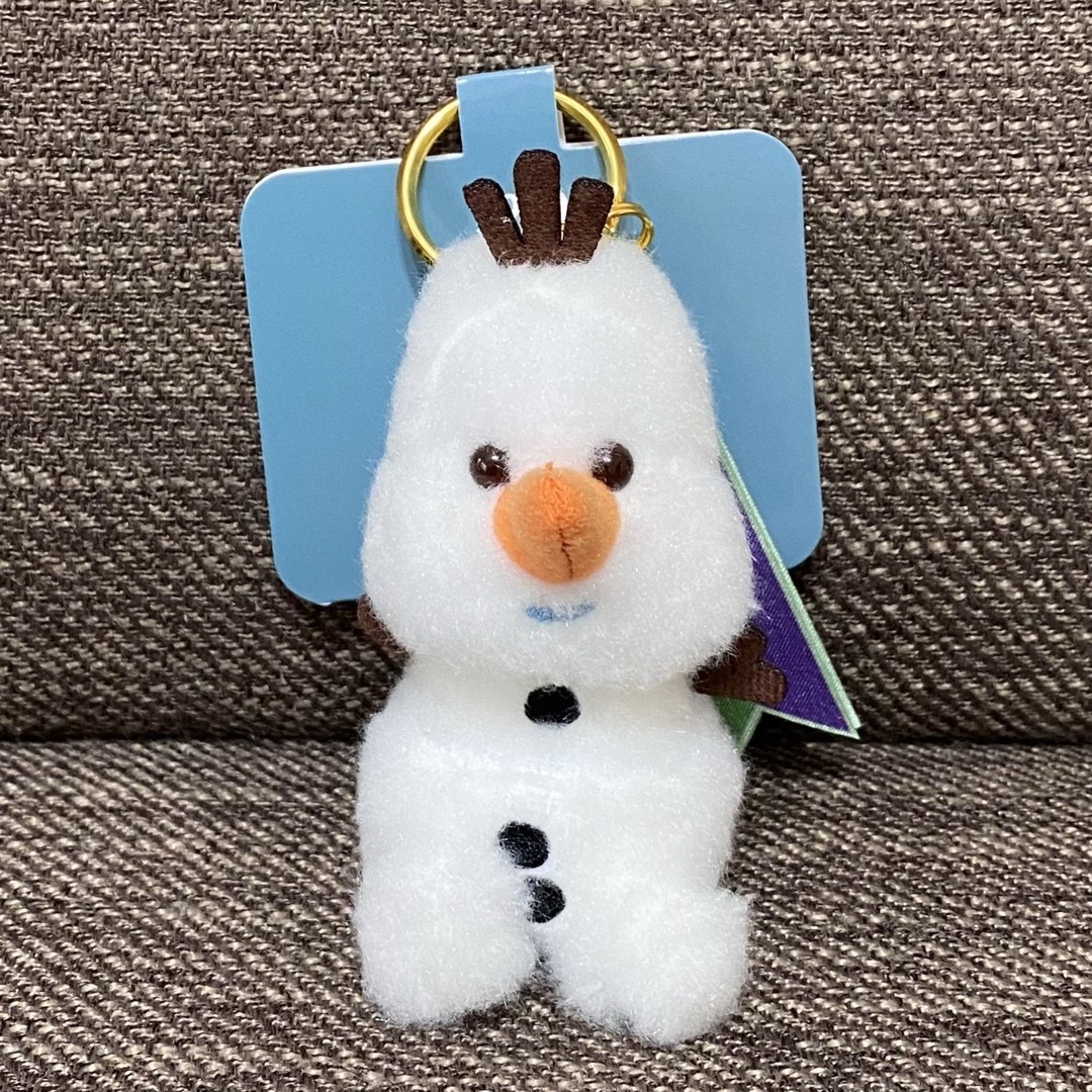 Disney(ディズニー)のオラフ ぬいぐるみキーホルダー・キーチェーン アナと雪の女王 Darenui エンタメ/ホビーのおもちゃ/ぬいぐるみ(キャラクターグッズ)の商品写真