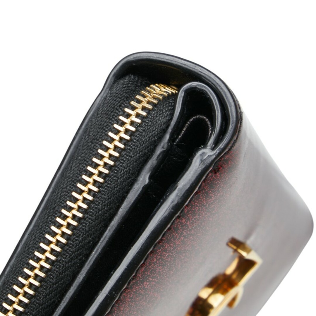 SAINT LAURENT - サンローラン YSLロゴ 二つ折り財布 コンパクト SAINT LAURENT - サンローラン YSLロゴ 二つ折り財布 コンパクト