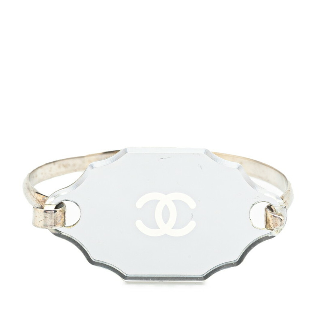 CHANEL - シャネル ココマーク ミラー バングル メタル CHANEL - シャネル ココマーク ミラー バングル メタル