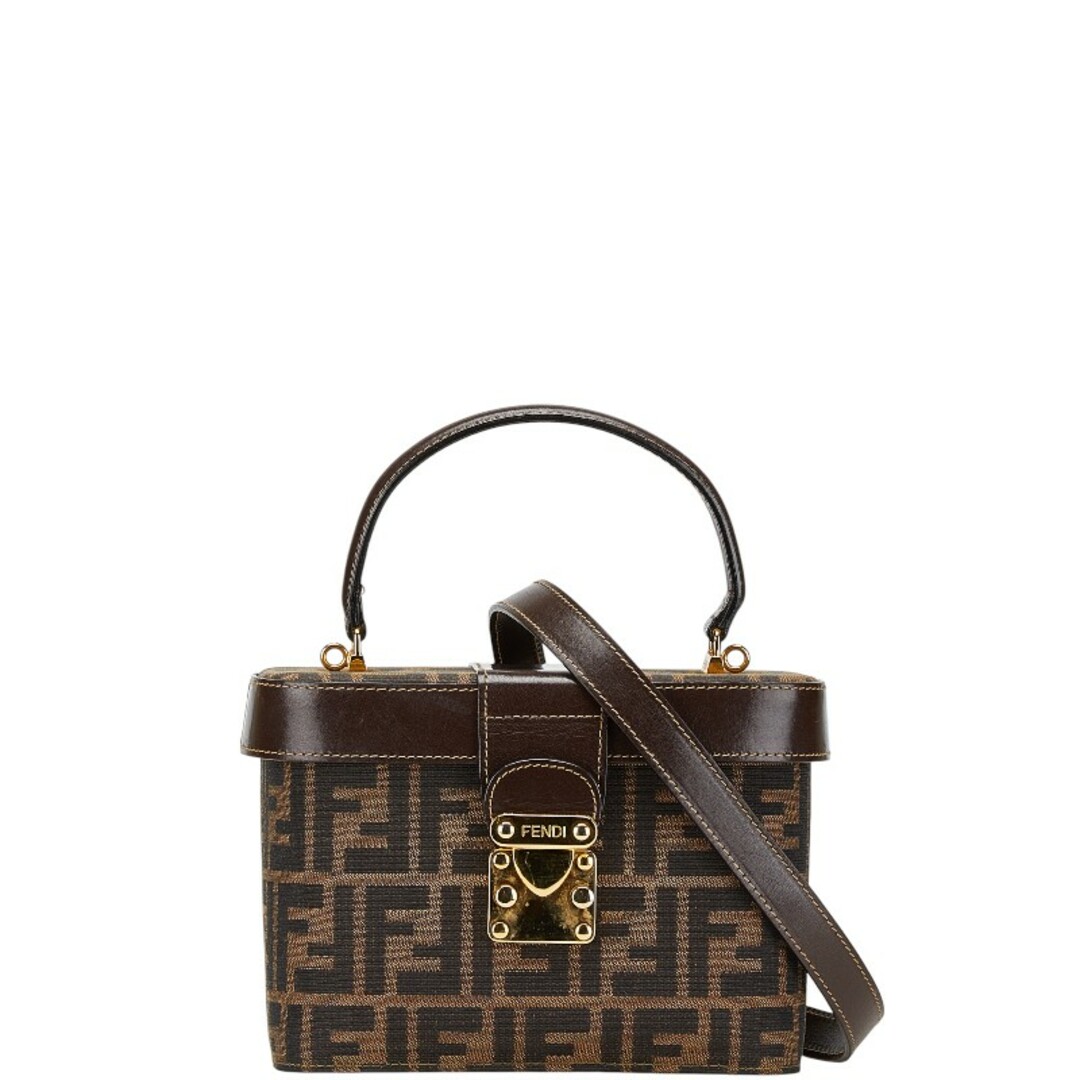 FENDI - フェンディ ズッカ ハンドバッグ バニティバッグ FENDI - フェンディ ズッカ ハンドバッグ バニティバッグ