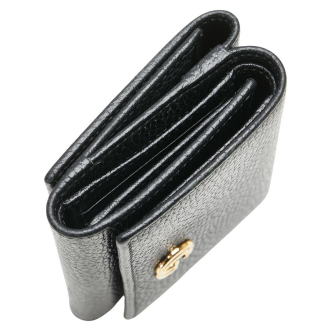 GUCCI - グッチ GGマーモント ダブルG 三つ折り財布 コンパクト GUCCI - グッチ GGマーモント ダブルG 三つ折り財布 コンパクト