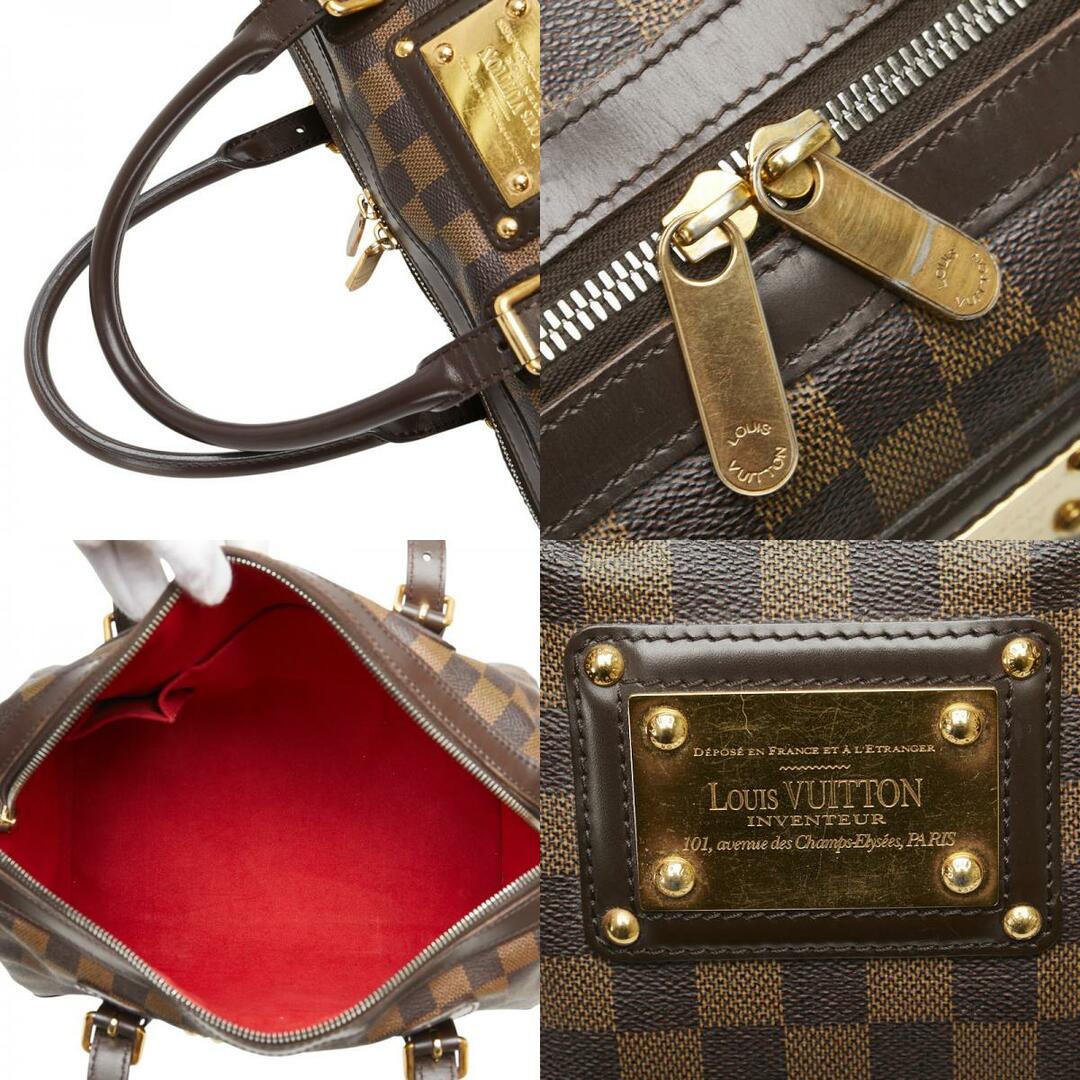 LOUIS VUITTON - ルイ ヴィトン ダミエ バークレー ハンドバッグ LOUIS VUITTON - ルイ ヴィトン ダミエ バークレー ハンドバッグ