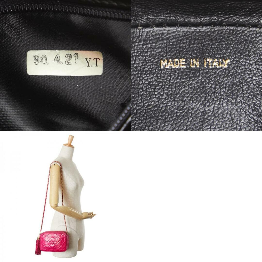 CHANEL - シャネル ココマーク マトラッセ タッセル チェーン CHANEL - シャネル ココマーク マトラッセ タッセル チェーン