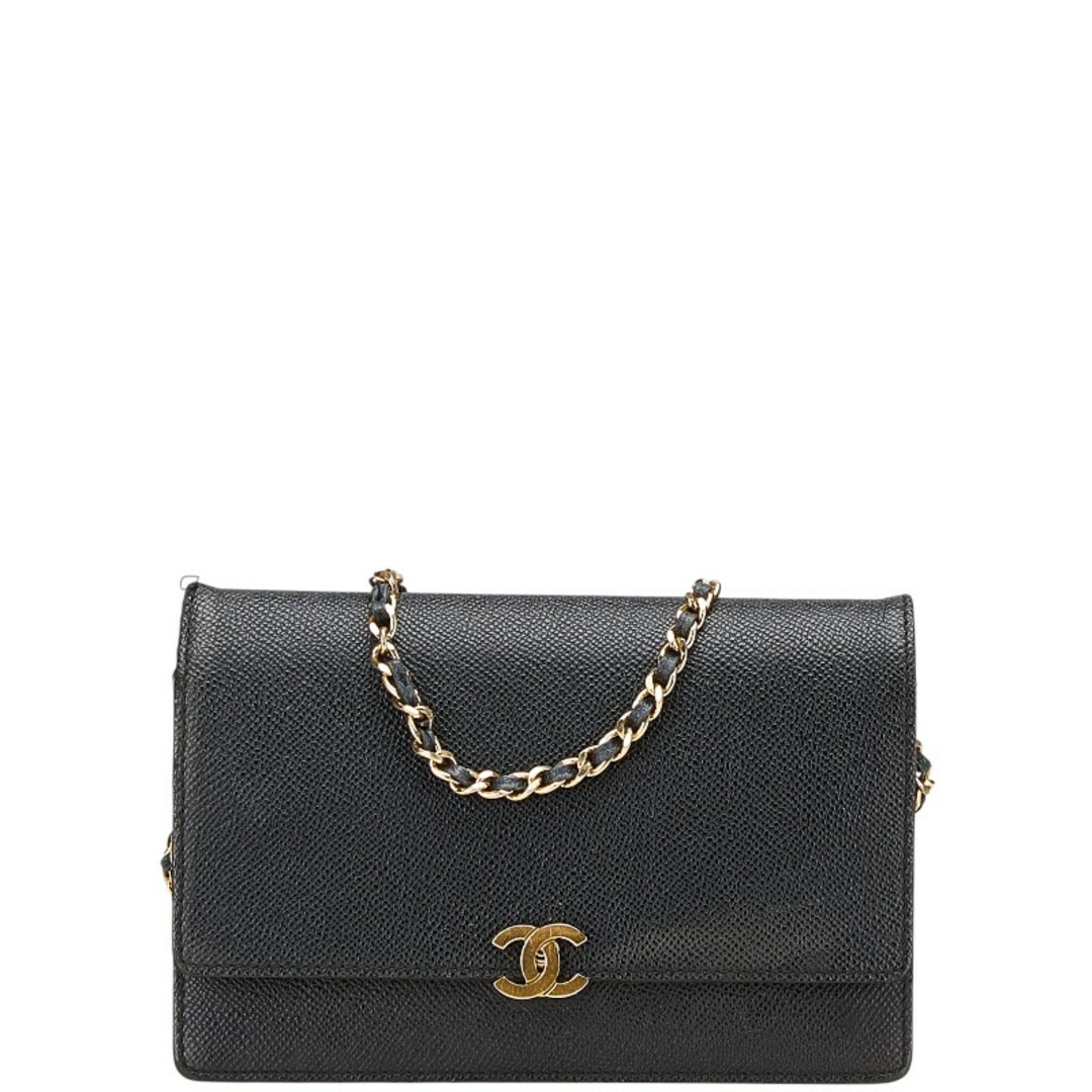 CHANEL - シャネル ココマーク チェーンウォレット ショルダー CHANEL - シャネル ココマーク チェーンウォレット ショルダー