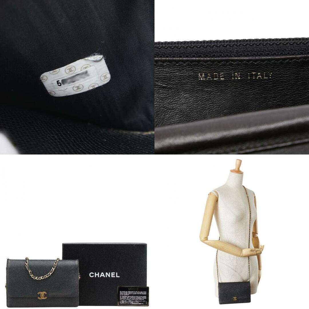 CHANEL - シャネル ココマーク チェーンウォレット ショルダー CHANEL - シャネル ココマーク チェーンウォレット ショルダー