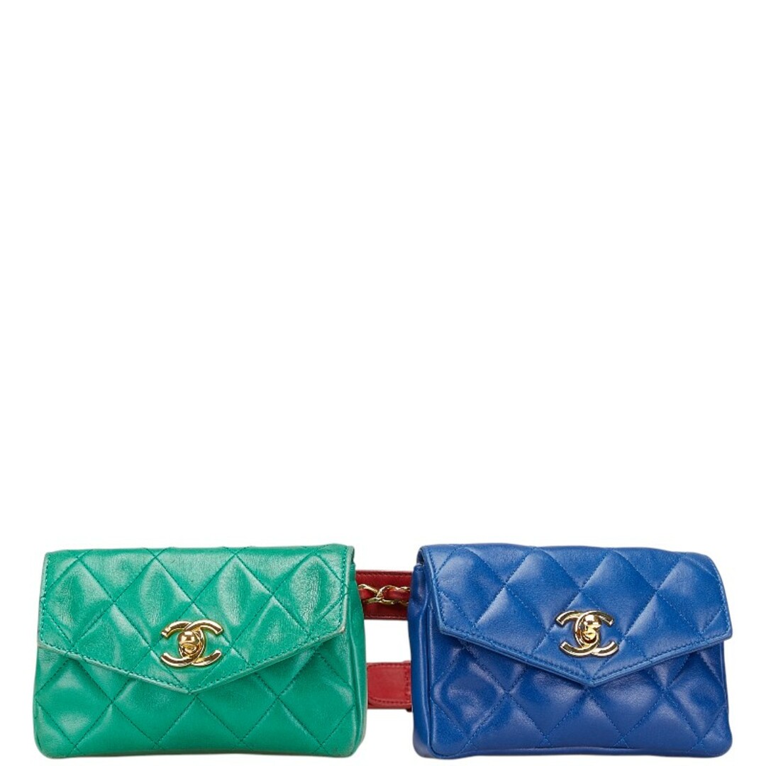 CHANEL - シャネル ココマーク マトラッセ ボディバッグ CHANEL - シャネル ココマーク マトラッセ ボディバッグ